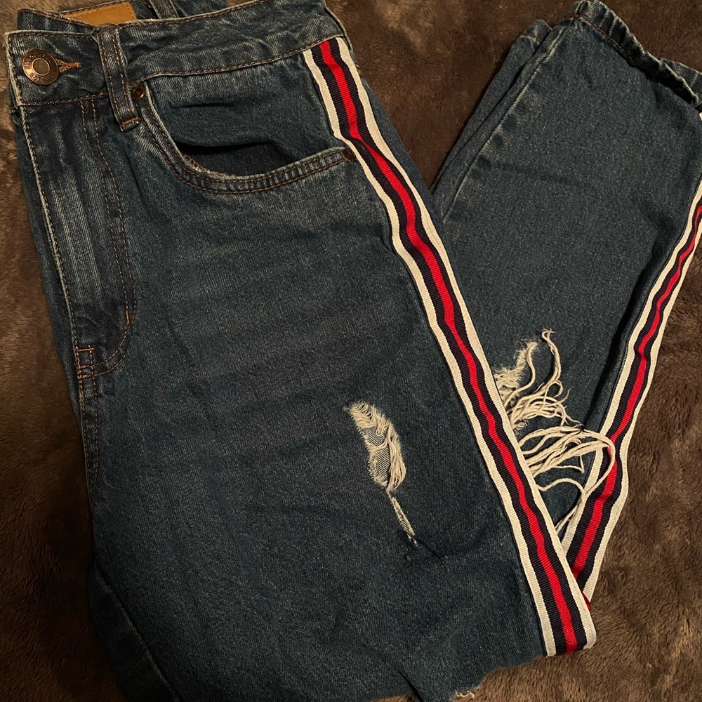 BLUENOTES Denim Ripped Jeans - Picture 3 of 4